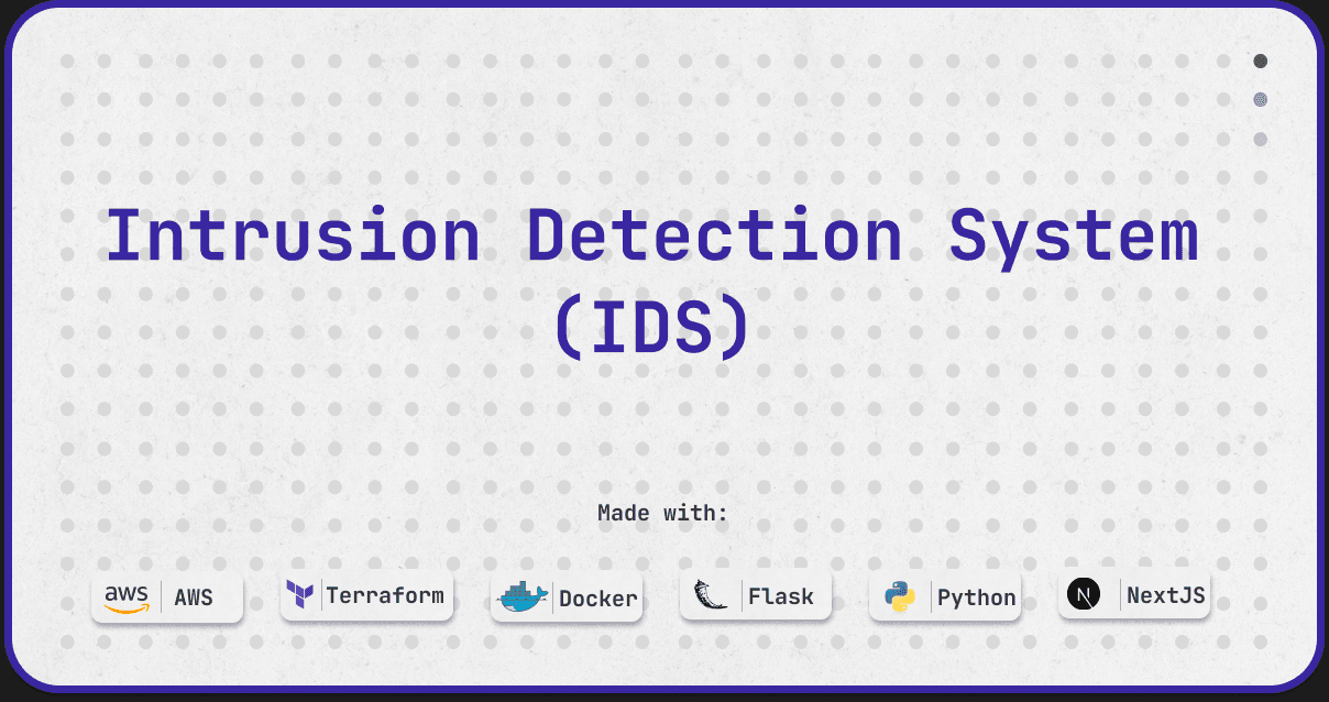 Intrusion Detection System (IDS)